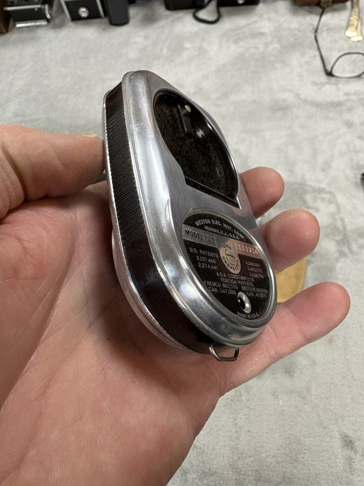 Weston Master III Universal Exposure Meter Model 737 With Leather Case