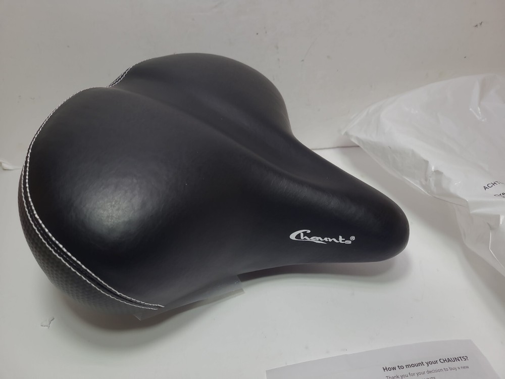Chaunts Comfortable Padded Bicycle Saddle Seat