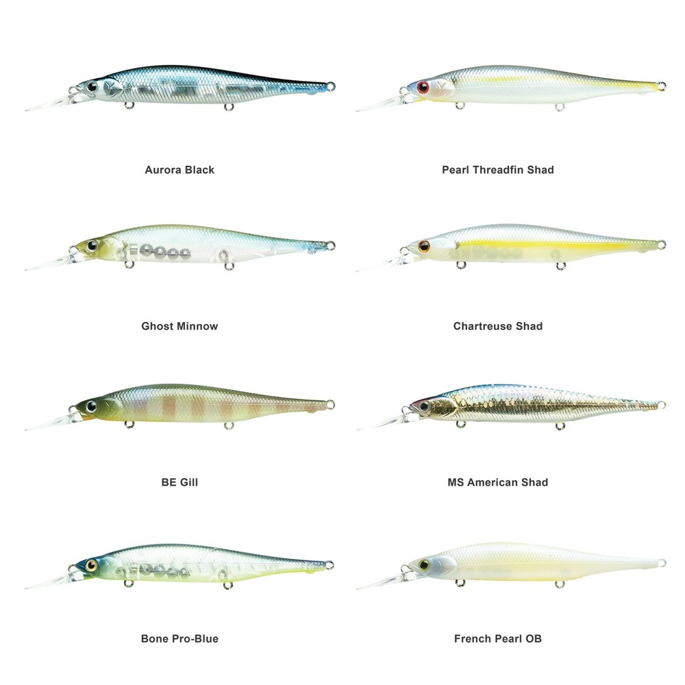 LUCKY CRAFT Lightning Pointer 100DD - 371 Bone Pro-Blue (1qty) Jerkbait