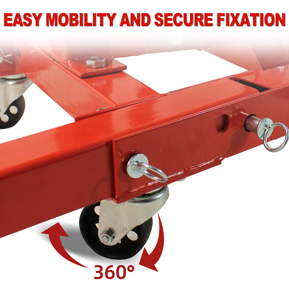 2000 LBS Folding Engine StandVehicle Engine Block Stand 360Degree Head