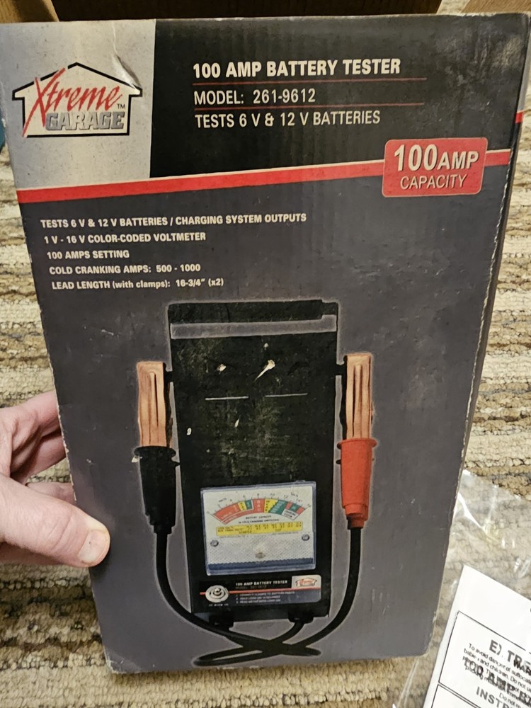100 AMP Battery Tester
