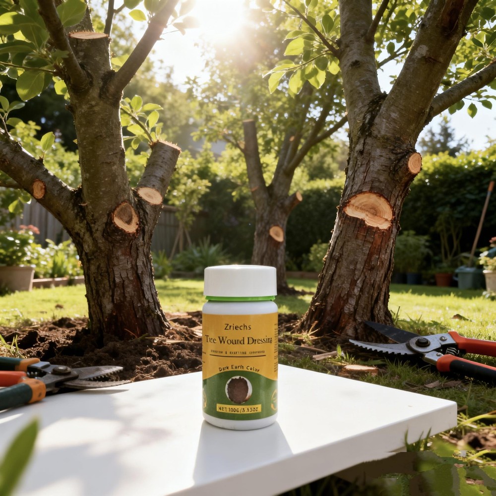 Tree Wound Pruning Sealer,Tree Wound Dressing with Brush, Bonsai Cut Paste, T...