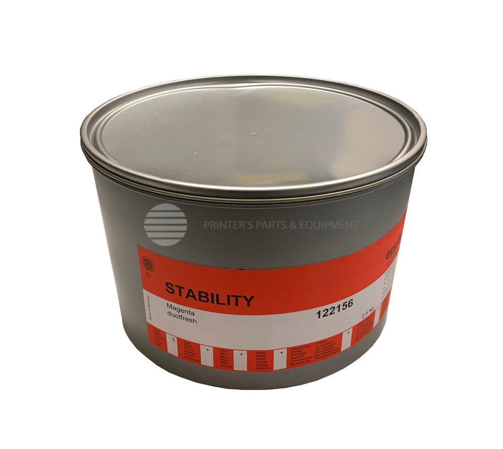 Process Ink Stability Magenta for Offset Printing 5.5 lbs I OIL BASED