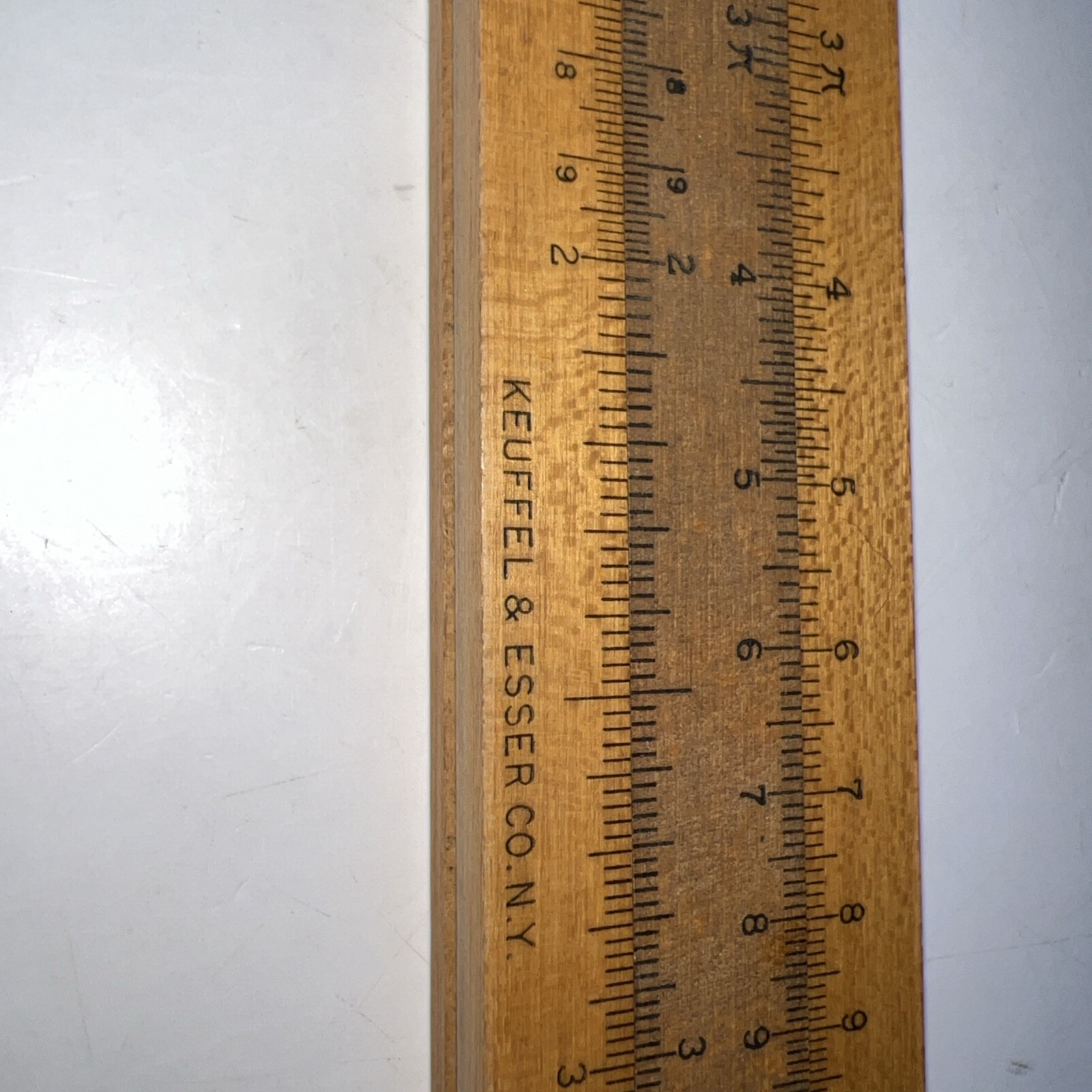 Vintage 1920s K & E Beginners Slide Rule 4058c Keuffel & Esser Wood USA EOC