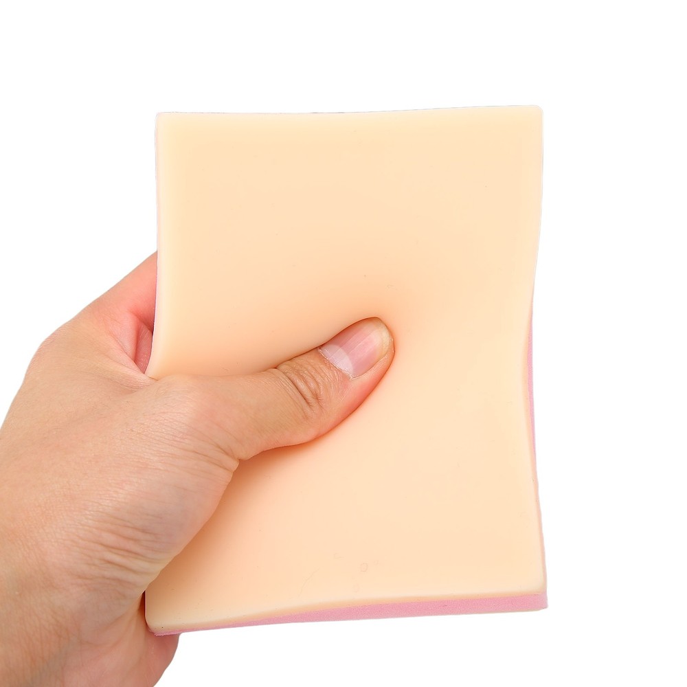 Suture Training Model Silicone Skin Layer Surgical Injection Suture Practice Pad