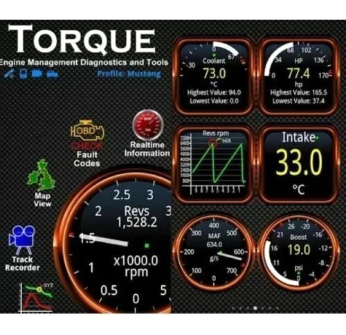 ELM327 OBD2 Code Reader Bluetooth Auto Interface Adapter Diagnostic Tool Scanner