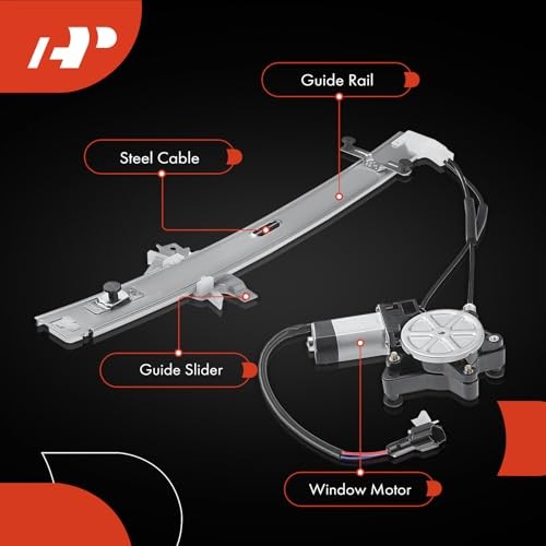 Power Window Regulator with Motor Compatible with Kia Front Driver (LH)