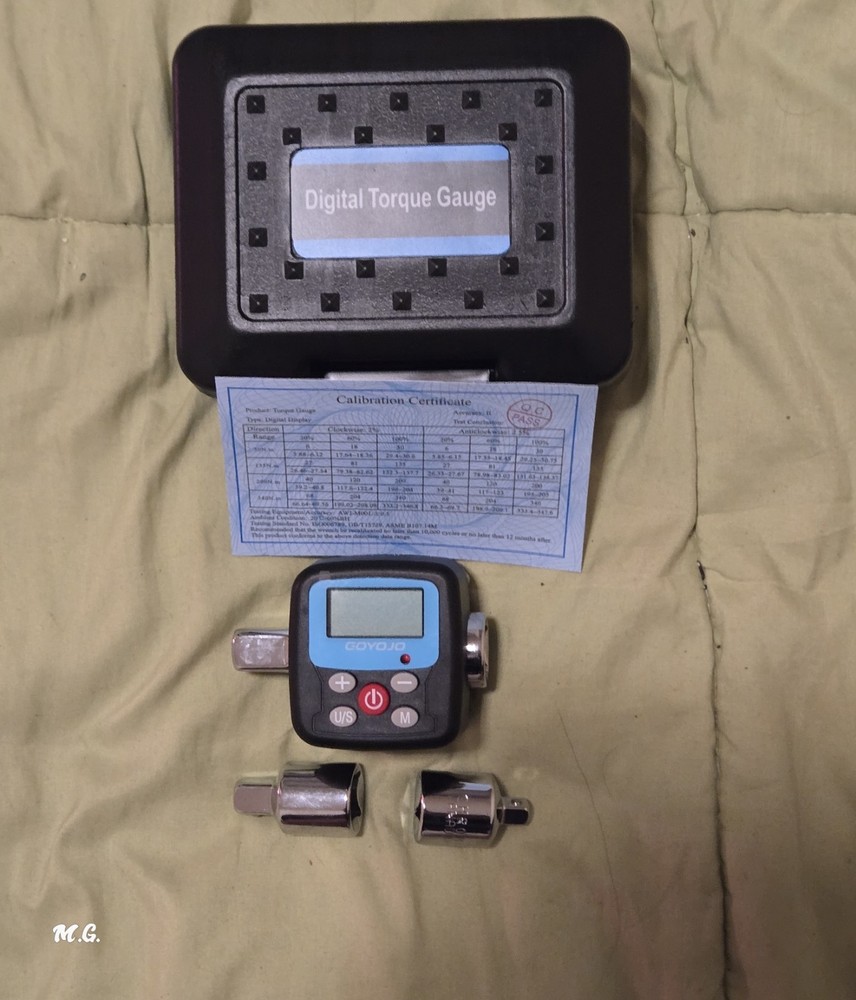 3/4" Digital Torque Adapter . Torque Meter Tester Convert