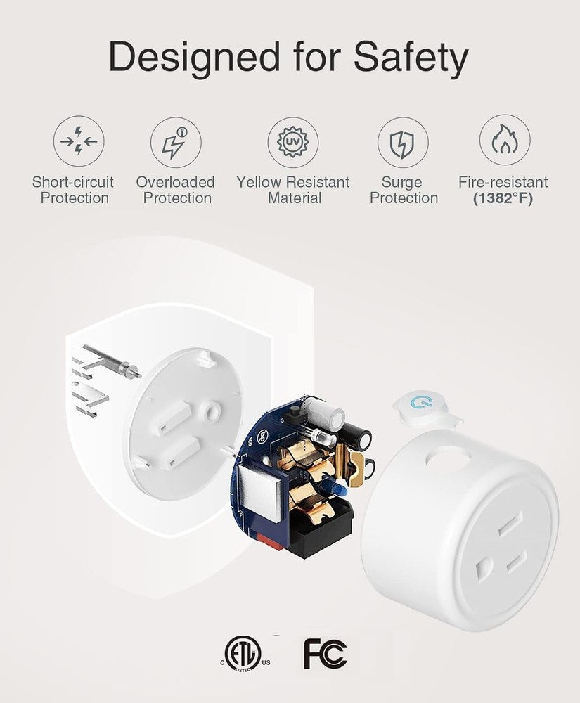Smart WiFi Plug Outlet