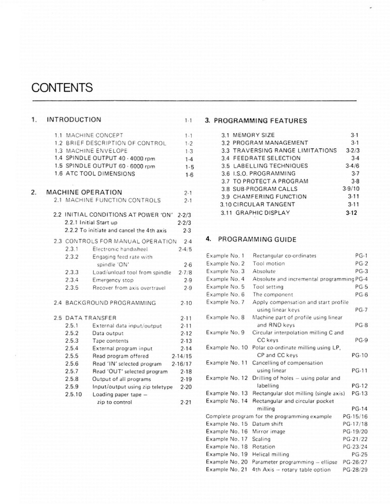 Bridgeport Interact 720 Operating Manual & Programming Guide *379