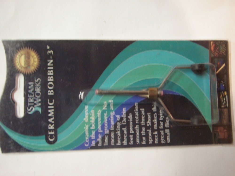 Ceramic Fly Tying Bobbin 3" New