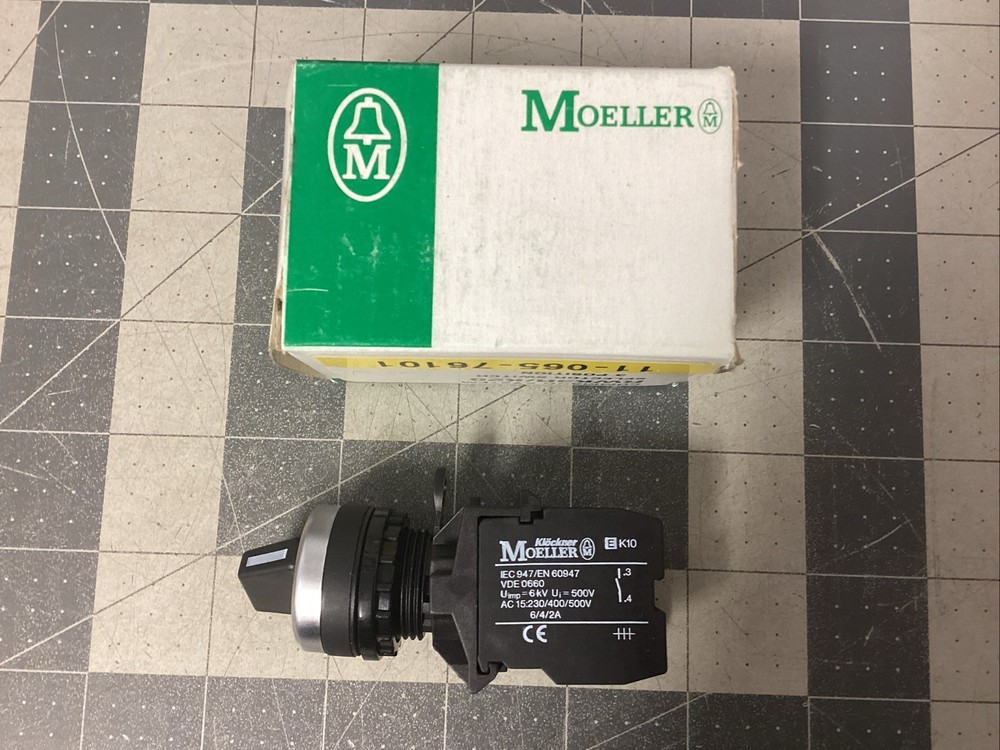 KLOCKNER MOELLER RWK3R1 SELECTOR SWITCH 3 POSITION (LN21P)