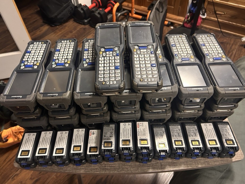 30 Intermec CK71 Mobile Computer Barcode Scanner With Battery