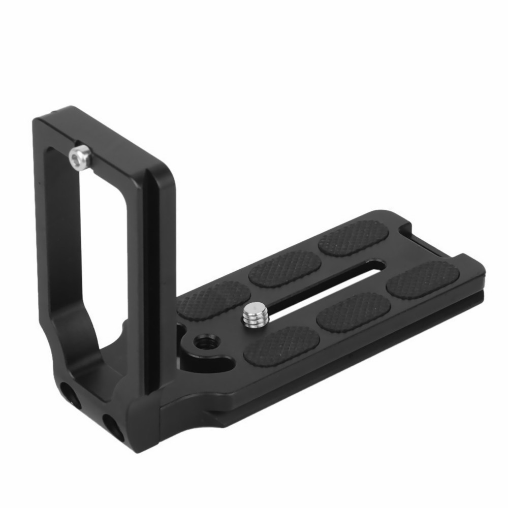 1/4" Screw Universal Camera Lengthen L-shaped Plate Bracket Grip Mount Support