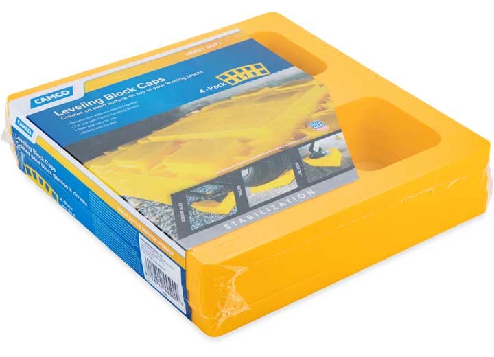 Camco 44500 Leveling Block Cap (4-Pack)