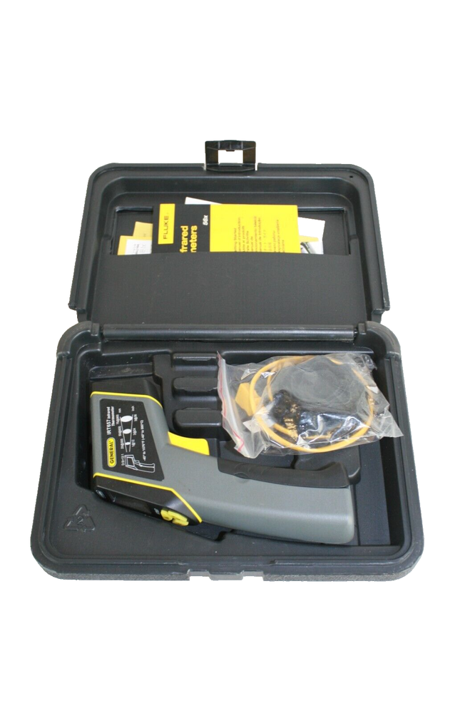 General IRT657 Infrared Thermometer with Fluke Case