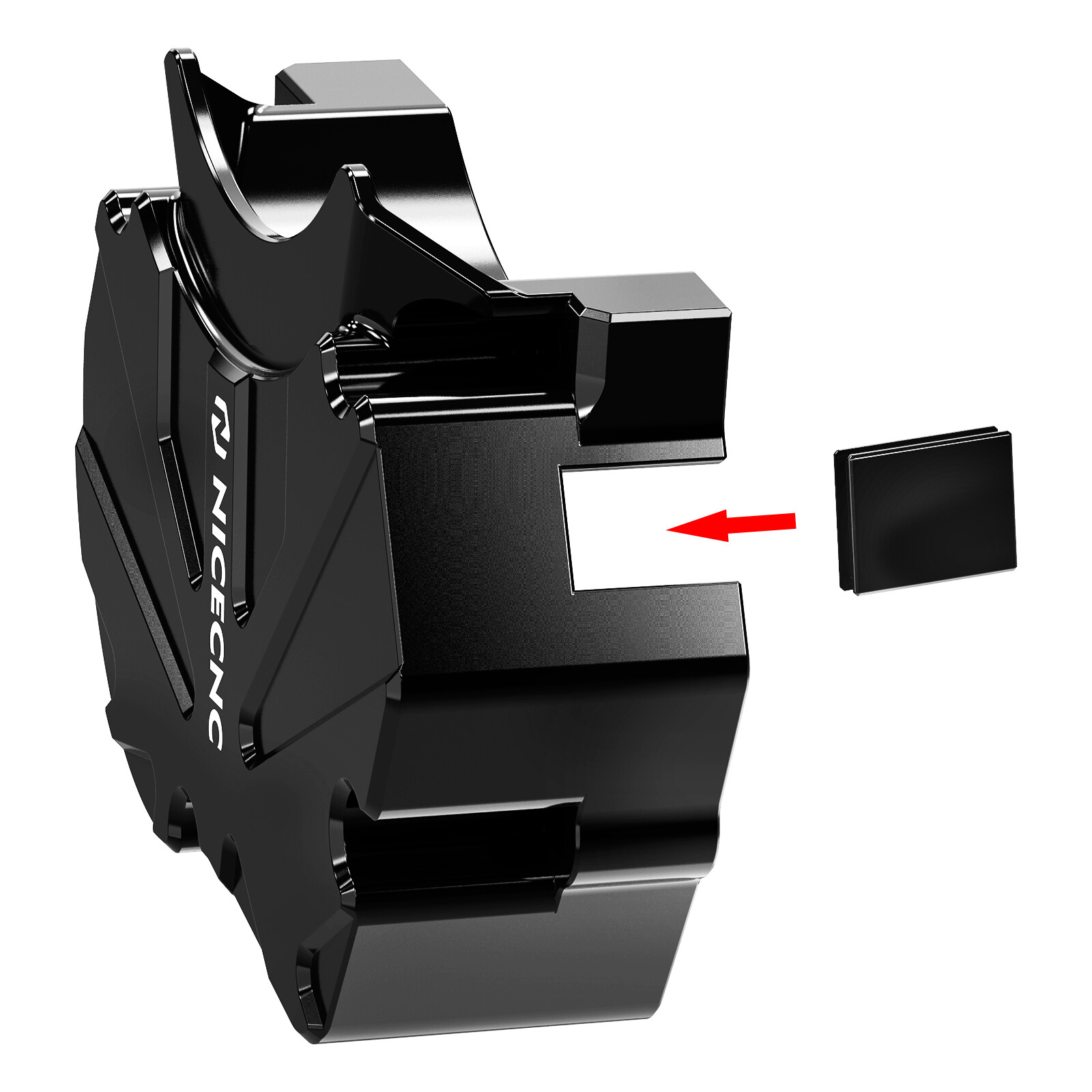 NICECNC Aluminum Oil Pump Cover Anodized For Yamaha Blaster 200 YFS200 1988-2006