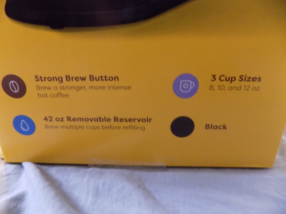 Keurig K-Express Single Serve Coffee Maker with Strong Brew Option (Black)