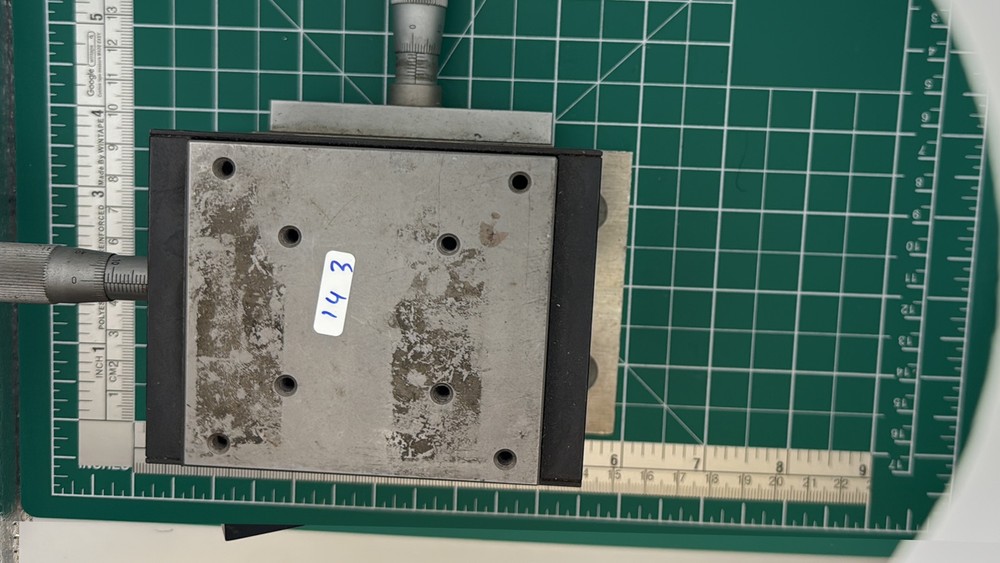 Micro-Controle Linear Lab Jack Micrometer XZ Stage