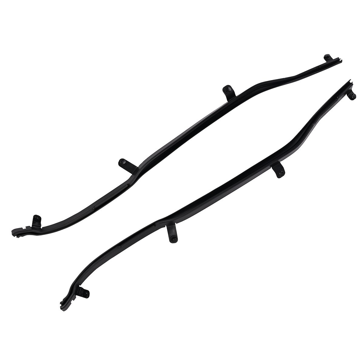 2x Front Edge of Rear Door Weatherstrip Seal LH & RH For Ford Explorer 2011-2019