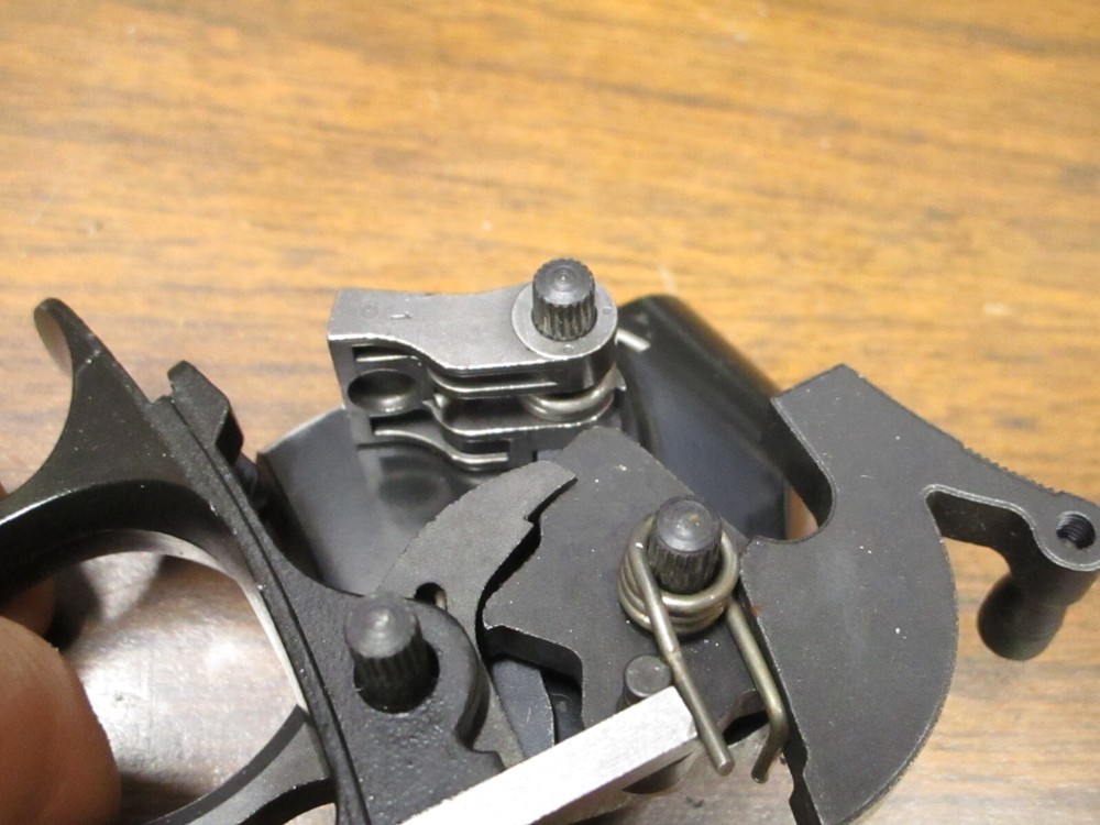 #7 CVA Trigger Parts for (Later) Optima, Optima Pro & Wolf (UNFIRED)