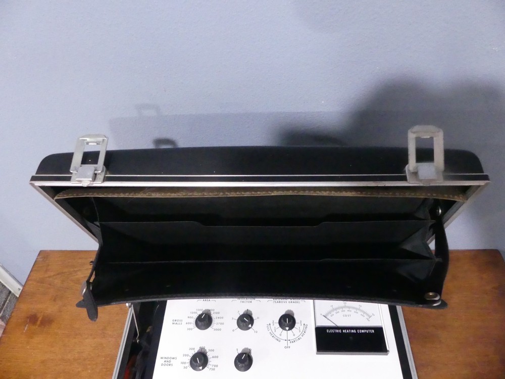 Vintage Beckman Instruments Electrocomp Electric Heating Rare Early Computer