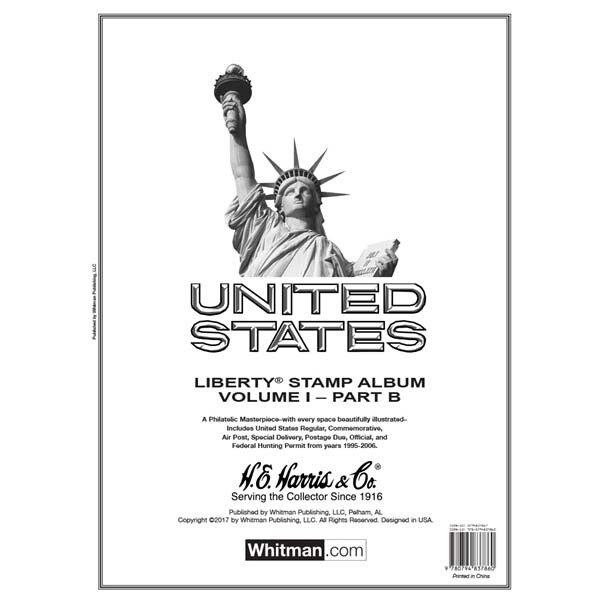 Pages For Harris Stamp Collection Album US Liberty I Part B 1995 2006 New Pack