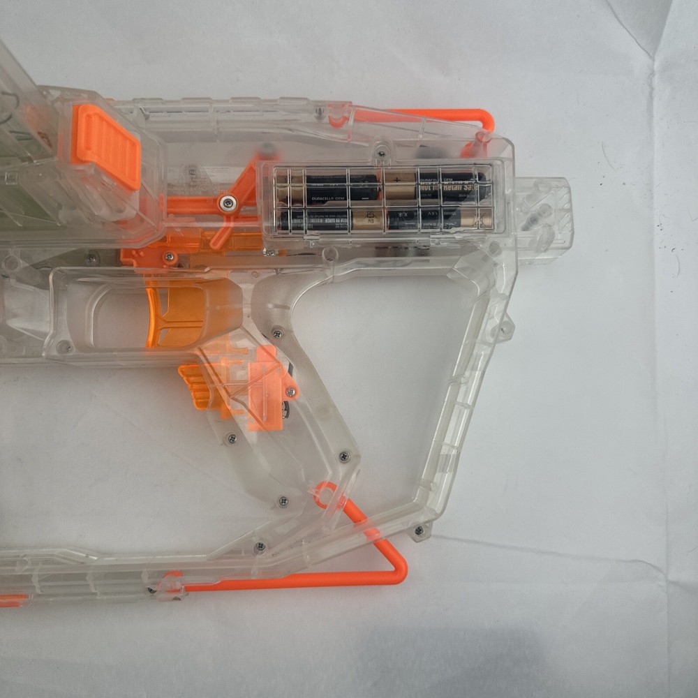 Nerf Modulus Ghost Ops Evader Blaster Clear Shell Light-Up