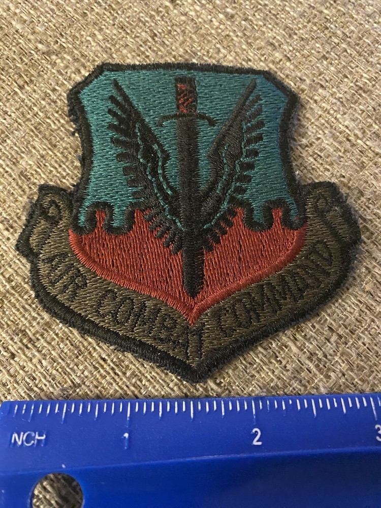US Air Force Air Combat Command Patch USAF INV6430