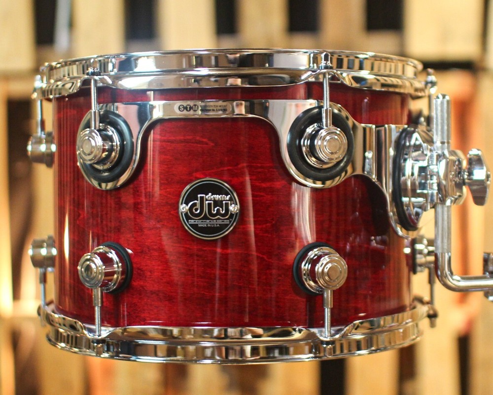 DW Performance Cherry Stain Rack Tom - 8x12