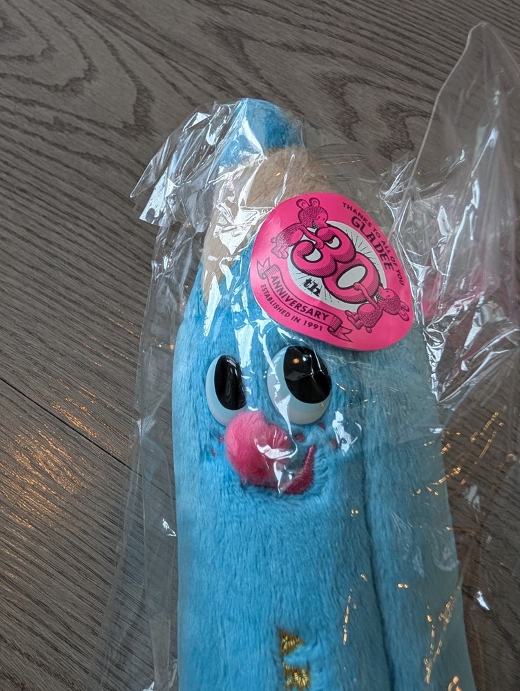 Gladly Gladee Blue Plush Pencil Case