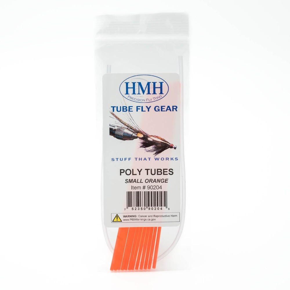 HMH Small Poly Tubes 137 Fl Orange