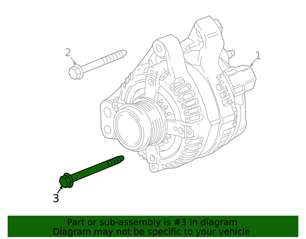 Genuine GM Multi-Purpose Bolt 11547258