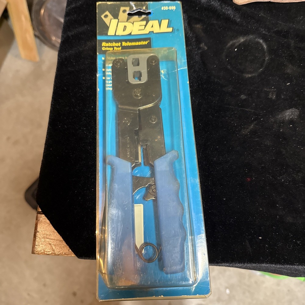 Ideal Ratchet Telemaster Crimp Tool #30-696