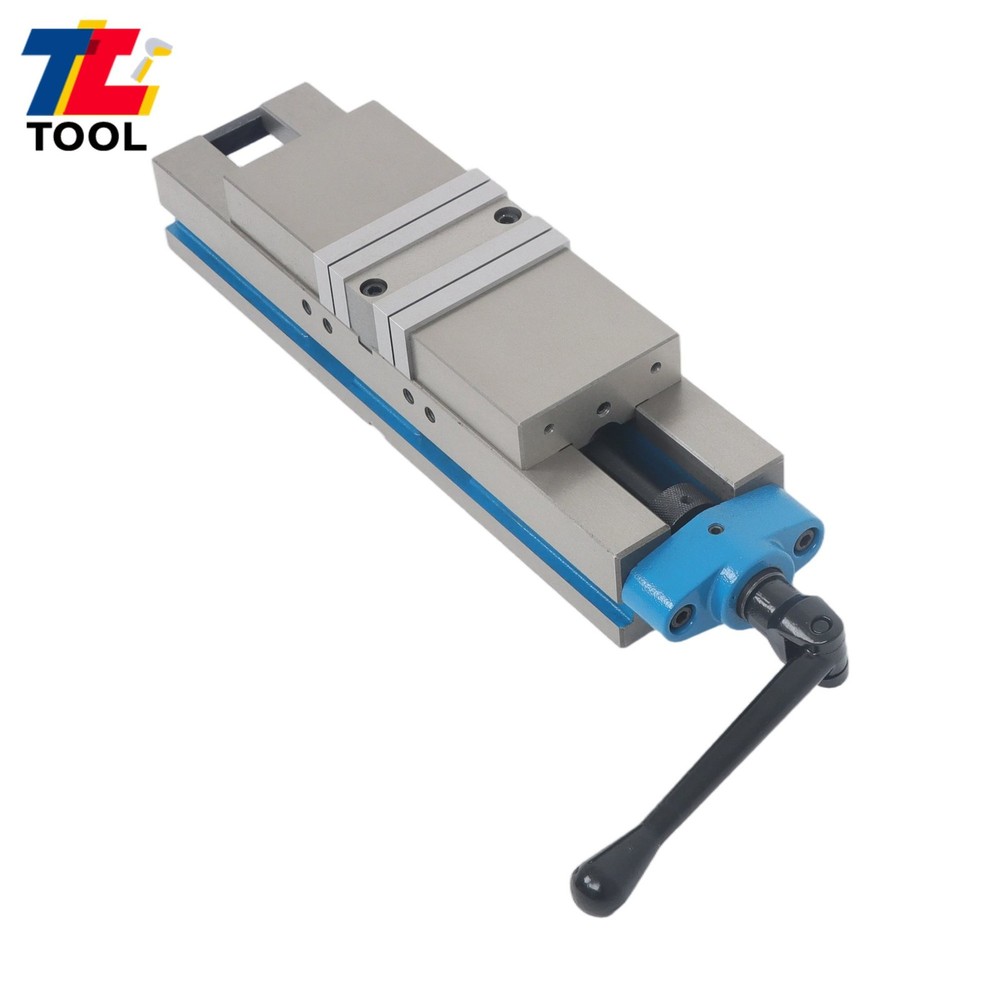 4" Double Lock CNC Precision Vise Milling Machine Vise Double Action Workholding