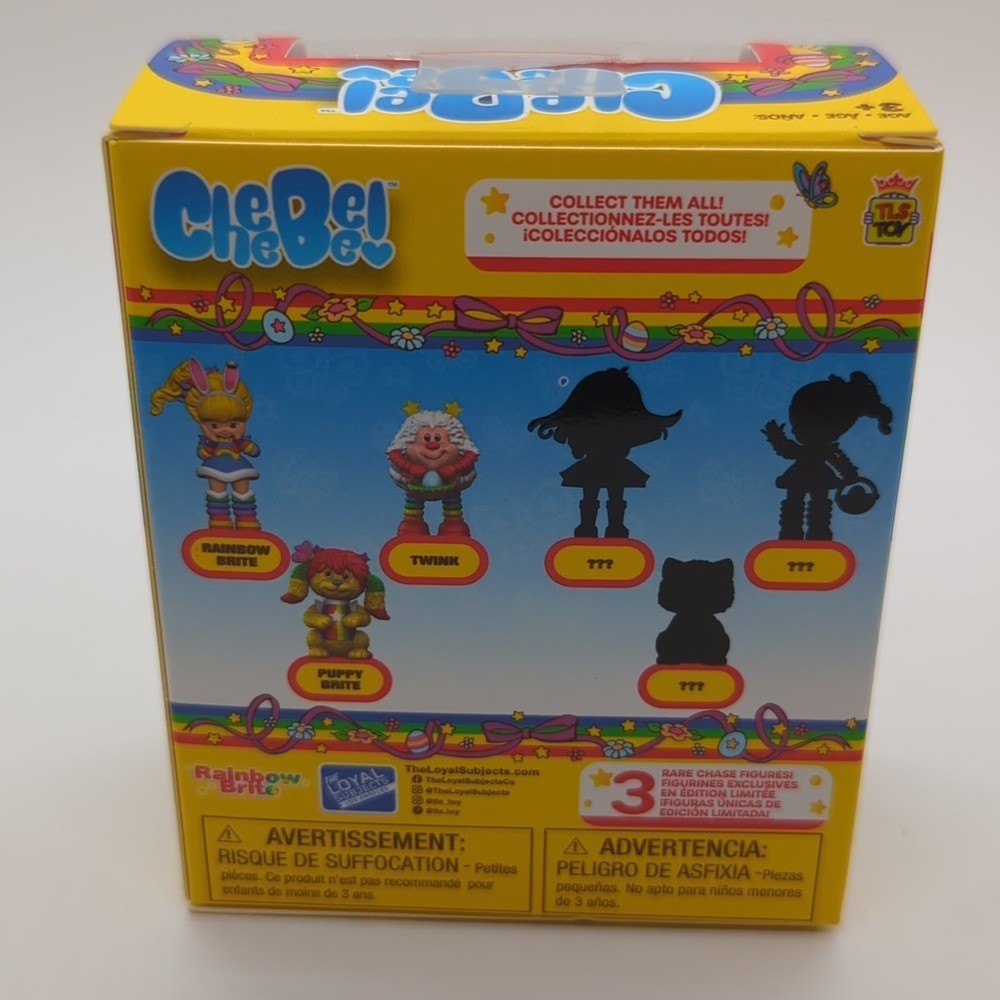 NEW The Loyal Subjects Rainbow Brite Rare Easter Kitty Brite Cheebee