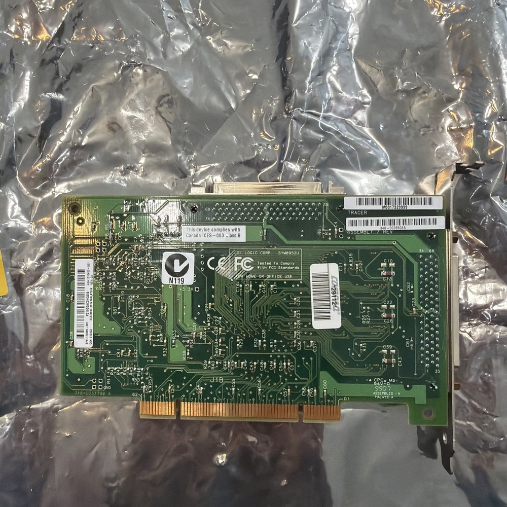 LSI LOGIC SYMBIOS SYM 89520 Interface Controller Card ￼