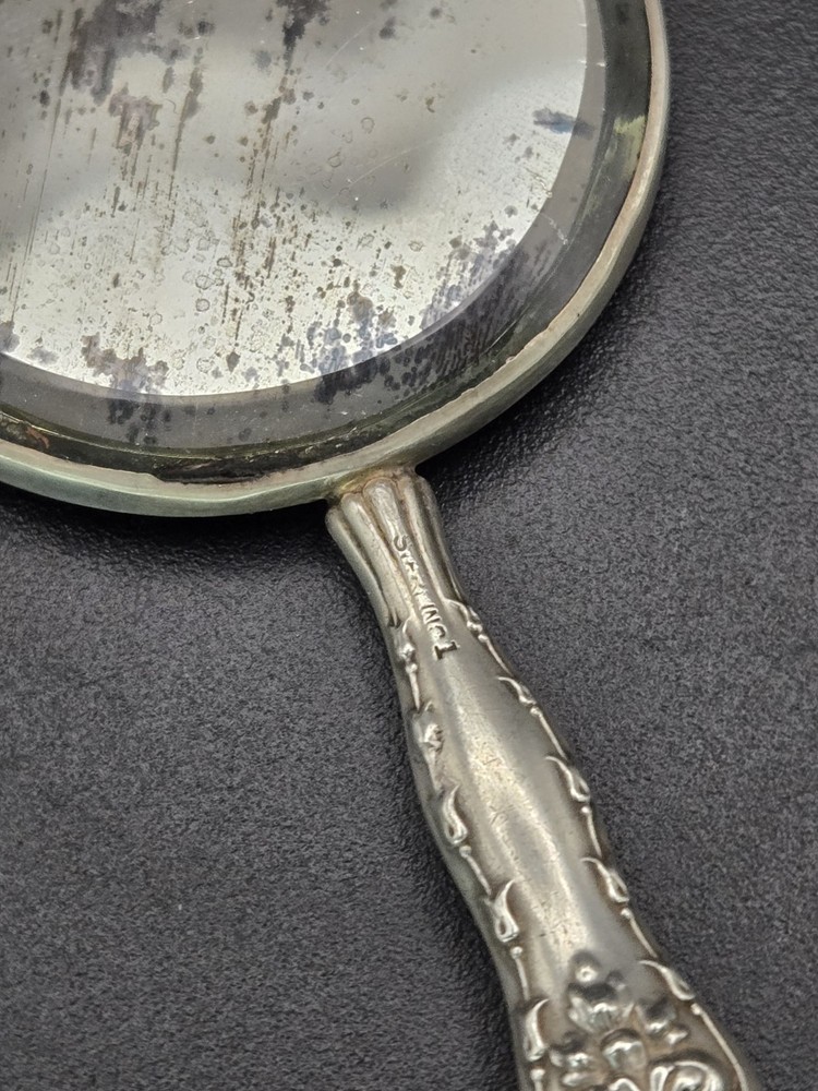 Miniature Sterling Silver Mirror
