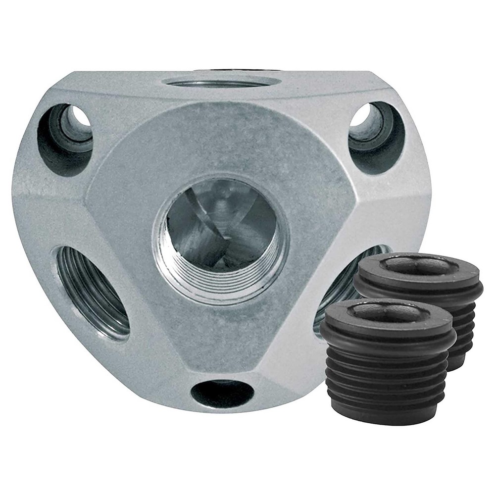 Sealey Wall Box 3 x 1/2" BSP Connection Air Supply System Compressor Workshop