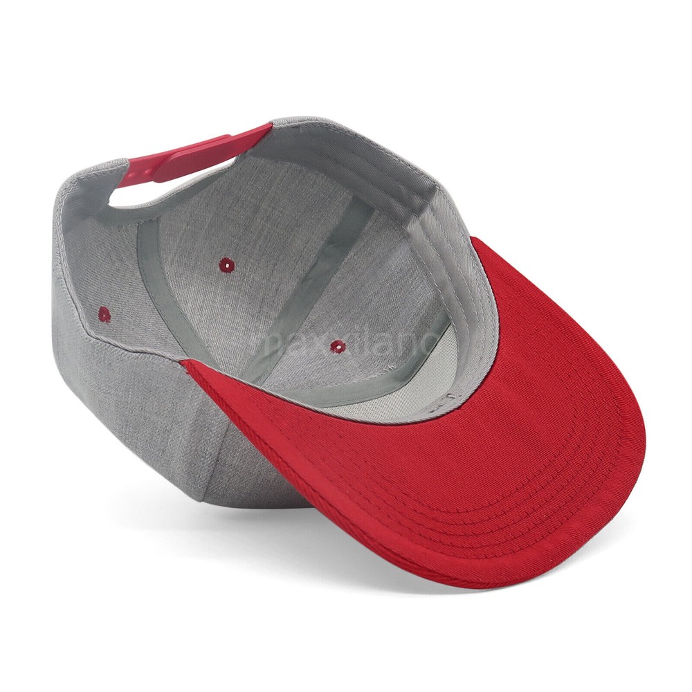 Snapback Hat Solid Baseball Cap for Men Plain Adjustable Blank Hats Lot Classic