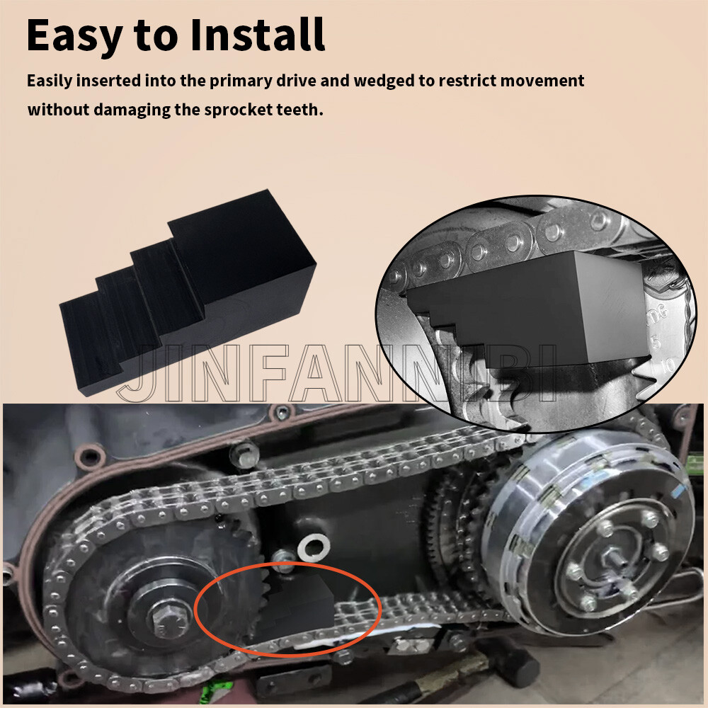 For Harley Davidson Primary Drive Locking Tools Lock Hub Nut Twin Cam Evolution