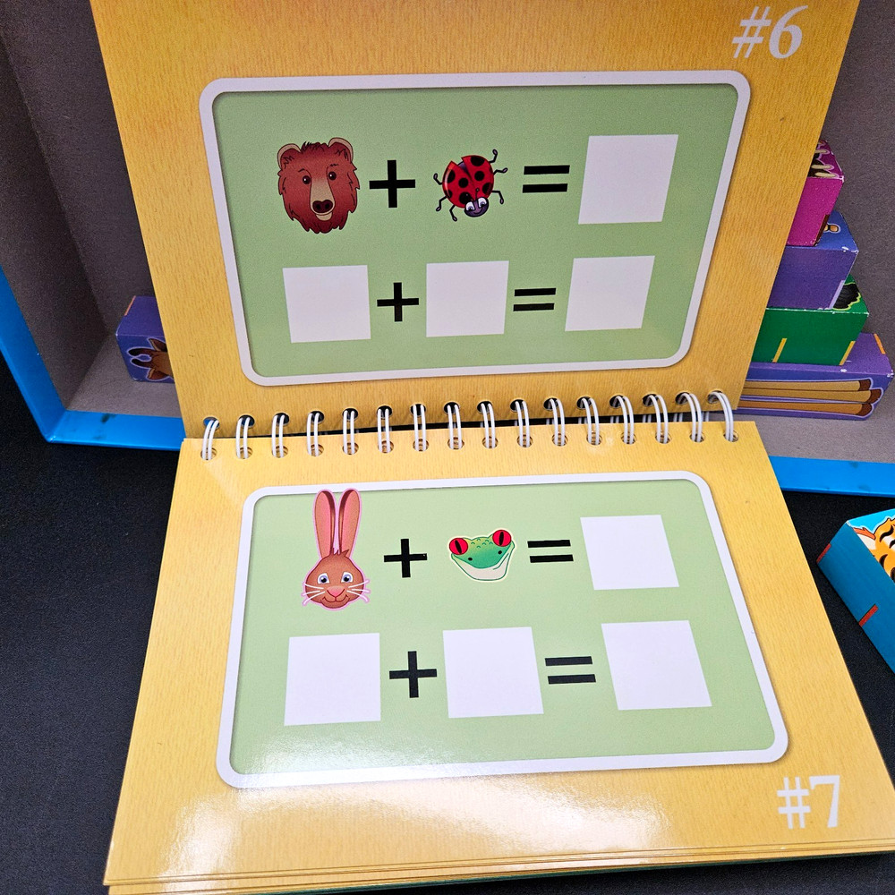 Inchimals STEM Tool Math Numbers Homeschool Sequence Logic Solving Fat Brain