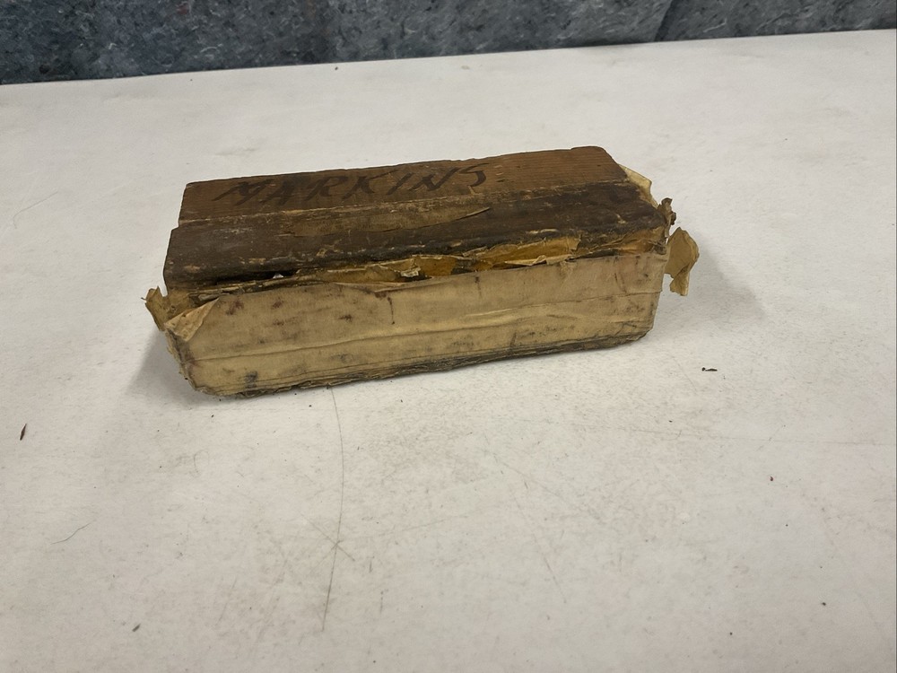 Vtg Letter Stamp Leather Set