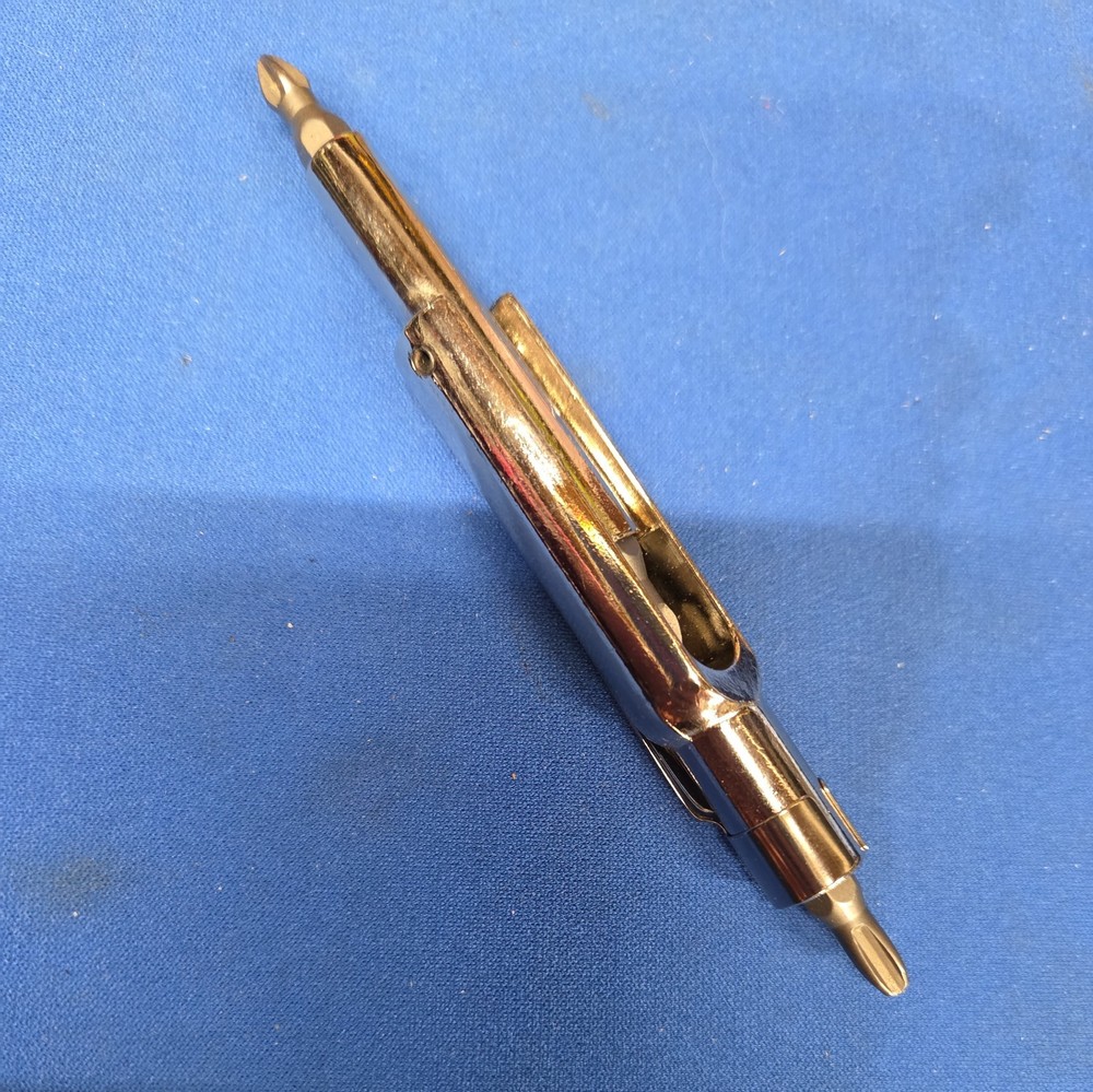 MoorMans Pocket Clip T-Driver Screwdriver Multi-Bit Phillips