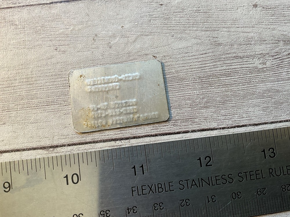 ORIGINAL VINTAGE USAF SWITCH ASSEMBLY, FORCE AIRCRAFT DATA NAME PLATE