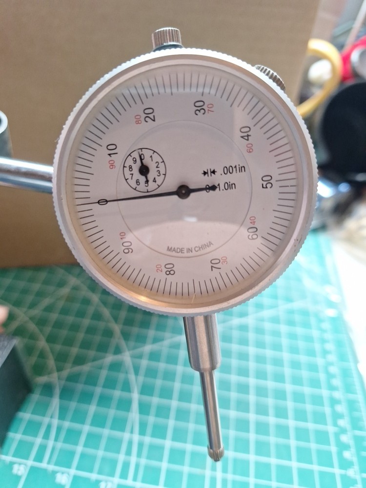 Multipositional Magnetic Base w/Fine Adjustment Model 5645 W/dial Indicator .001