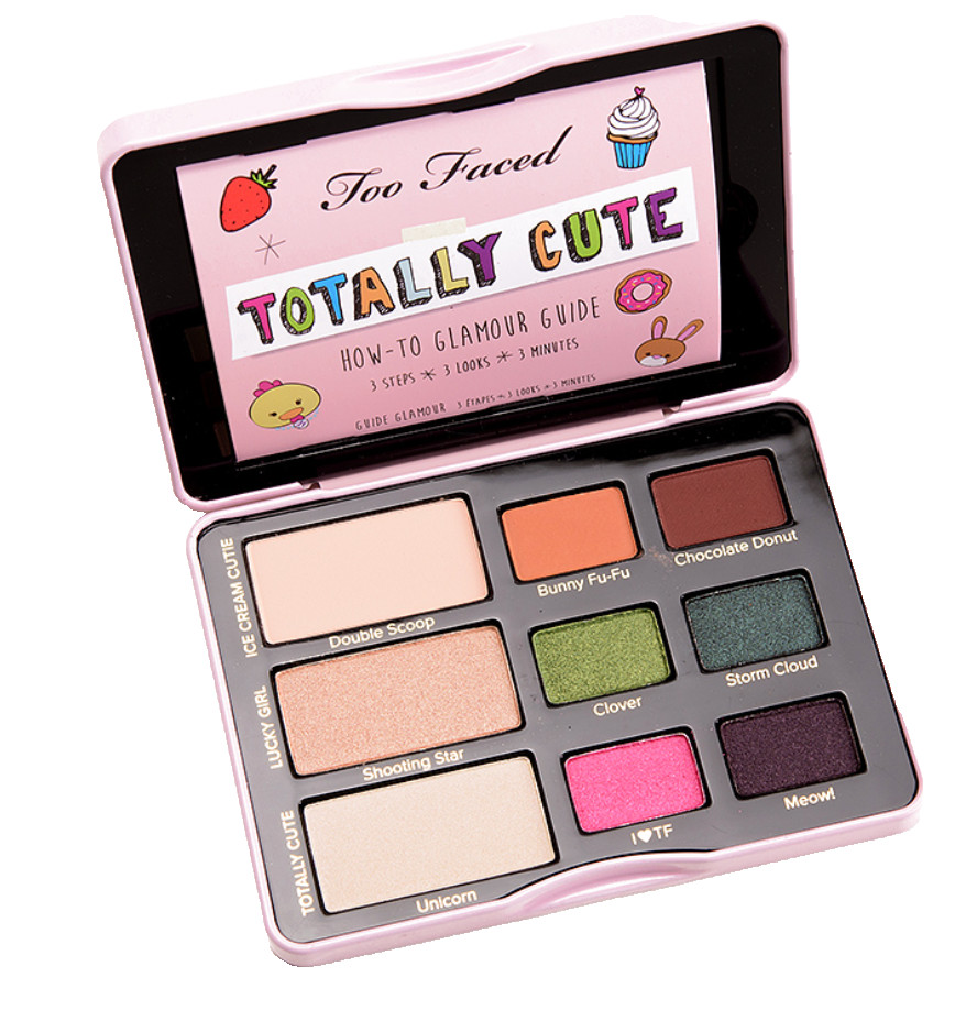 Too Faced Cosmetics Totally Cute Sticker Eyeshadow-NIB-Pristine Package