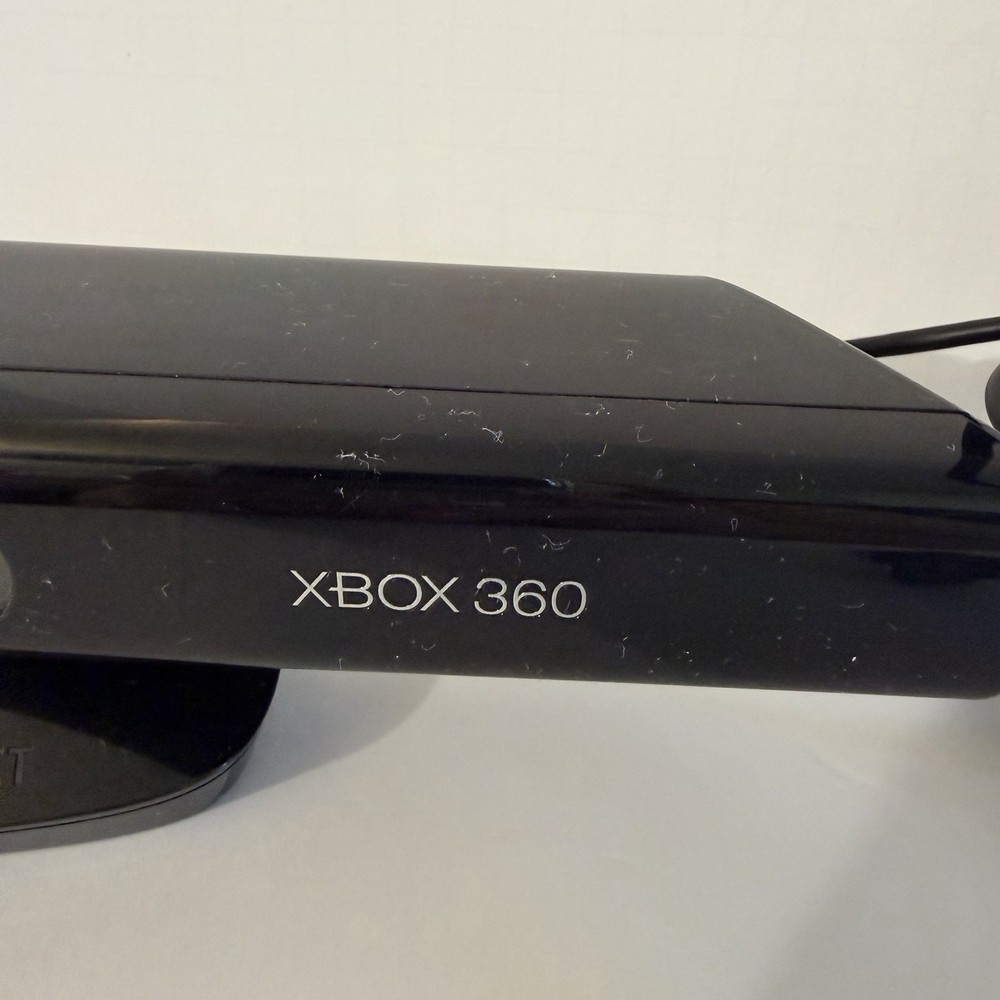Microsoft Xbox 360 Kinect Motion Sensor Camera Black USB 6ft Cable