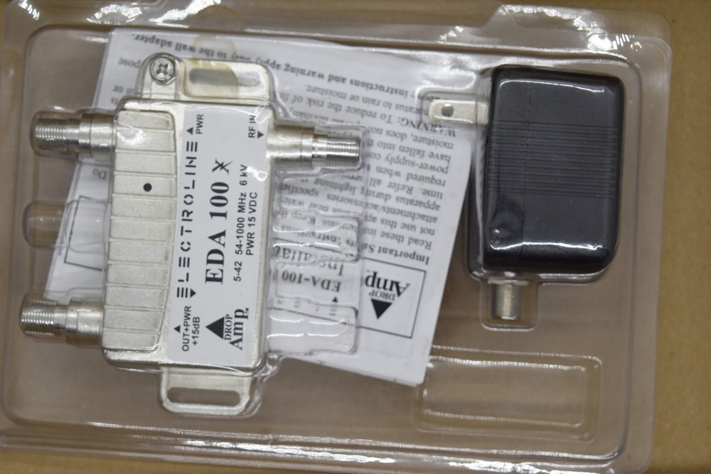 ELECTROLINE EDA 100 Signal Amplifier +15db NEW