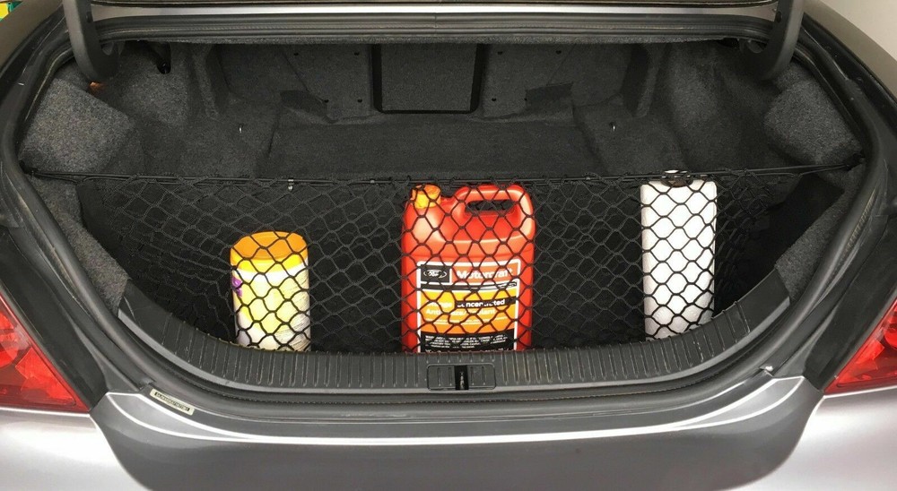 Rear Trunk Envelope Style Mesh Organizer Cargo Net for JAGUAR S-Type 1999-2008